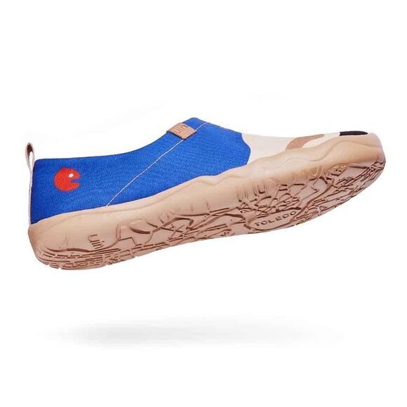 UIN Men's Walking Shoes Slip On Loafers (BLUE CITY) New No Box - Picture 7 of 9